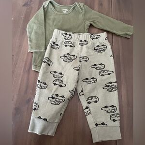 Top & bottom baby boy set